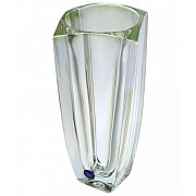 Ваза для цветов Bohemia Arezzo зеленая 28см