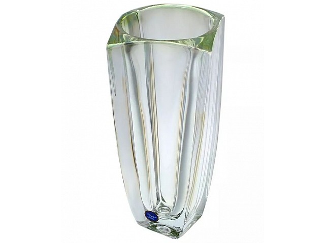 Ваза для цветов Bohemia Arezzo зеленая 28см