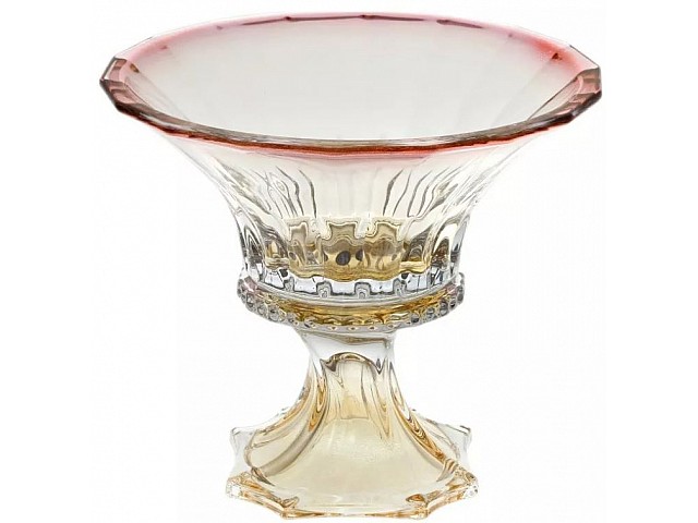 Фруктовница на ножке 25 см Wellington красная