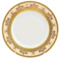 Набор тарелок Falkenporzellan Constanza Creаm Saphir Gold 17 см