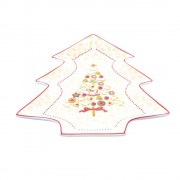 Блюдо елочка Repast Christmas world Multi 26*21 см