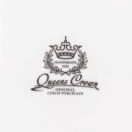 Блюдо прямоугольное Queen's Crown Золотая роза 45 см