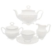 Чайный сервиз Свадебный узор Repast классическая чашка на 6 персон 15 предметов