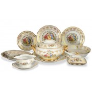 Столовый сервиз Фредерика Мадонна Перламутр Carlsbad на 6 персон 29 предметов