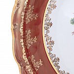 Салатник Queen's Crown Aristokrat Охота красная 26 см