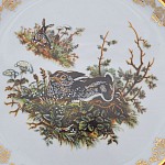 Набор тарелок Repast Охота красная Мария-тереза R-L 18 предметов