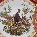 Набор тарелок Repast Охота красная Мария-тереза R-L 18 предметов