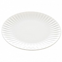 Тарелка Benedikt Ribby белый 21 см