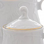 Чайный сервиз Repast Rococo Золотая полоса на 6 персон 15 предметов
