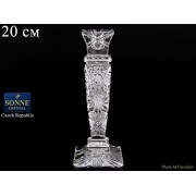 Подсвечник 20 см Sonne Crystal