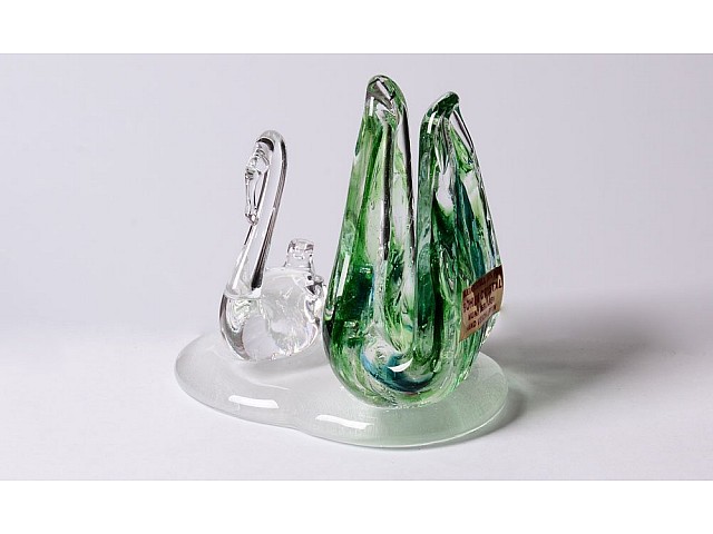 Салфетница Bohemia Crystal зеленая
