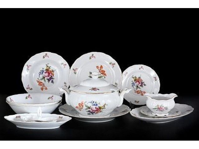 Столовый сервиз Офелия Полевой цветок MZ на 6 персон