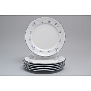 Набор тарелок 21 см Бернадотт Синий цветок 6 шт