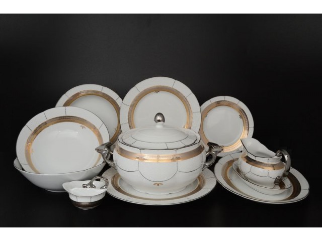 Столовый сервиз Николь Гармония Thun на 6 персон 27 предметов