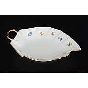 Салатник Лепесток 16 см Офелия Мелкие цветы отводка золото MZ