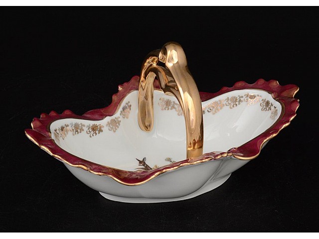 Корзина 20 см Охота красная Корона Queens Crown Корзина 20 см Охота красная Корона Queens Crown