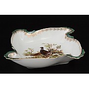 Салатник Охота зеленая Queens Crown 27 см