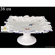 Ваза для фруктов 36 см Гуси Корона Queens Crown