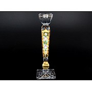 Подсвечник 30 см Max Crystal Золото Bohemia