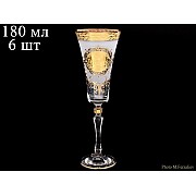 Набор фужеров для шампанского Богемия Алекс B-G фон Bohemia Crystal