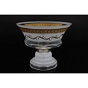 Конфетница 26 см Версаче R-G фон Bohemia Crystal