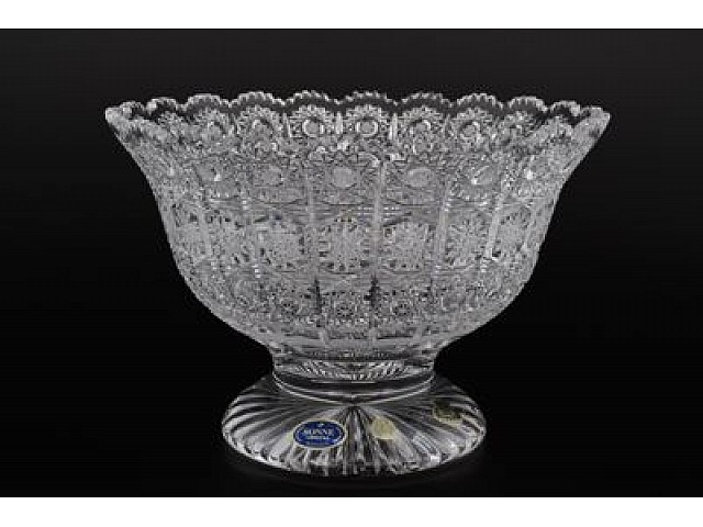 Фруктовница 25 см Sonne Crystal
