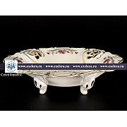 Фруктовница (Барбарина) 24 см Анжелика Слоновая кость Амадеус MZ