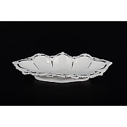 Салатник 21 см Платиновый узор Корона Queens Crown