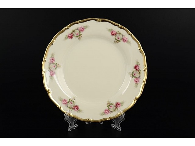 Набор тарелок 19 см Анжелика Слоновая кость MZ 6 шт