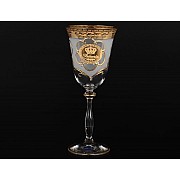 Набор бокалов для вина 250 мл Анжела Версаче Богемия R-G фон Bohemia Crystal