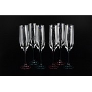 Набор фужеров для шампанского Crystalite Bohemia (6шт)