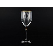 Набор бокалов для вина 350 мл Lilly Bohemia Crystal 6 шт