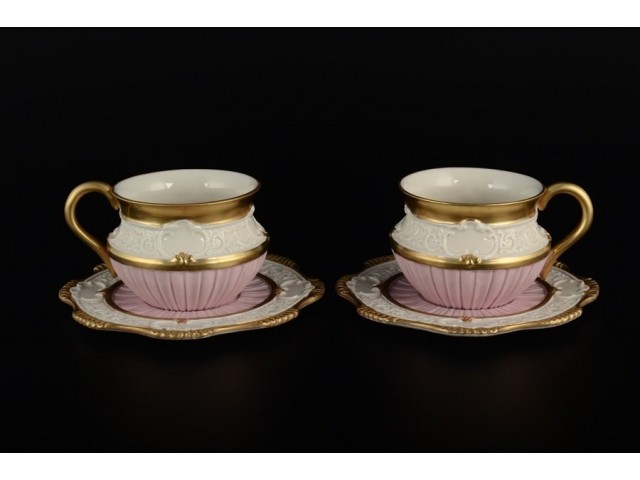 Чайные пары розовые Cattin