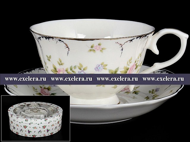 Набор чайных пар 250 мл Royal K4101 (6 пар)