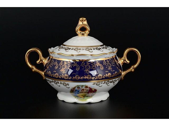 Сахарница 240 мл Офелия Мадонна Кобальт MZ