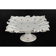 Блюдо Мелкие цветы отводка золото Корона Queens Crown 41 см