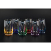 Набор стаканов для виски 250 мл Идеал Арлекино Bohemia Crystal 6 шт