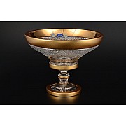 Фруктовница Фелиция Золото Sonne Crystal 25 см