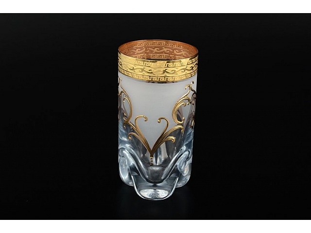 Набор стаканов для воды Трио Версаче B-G фон Bohemia Crystal