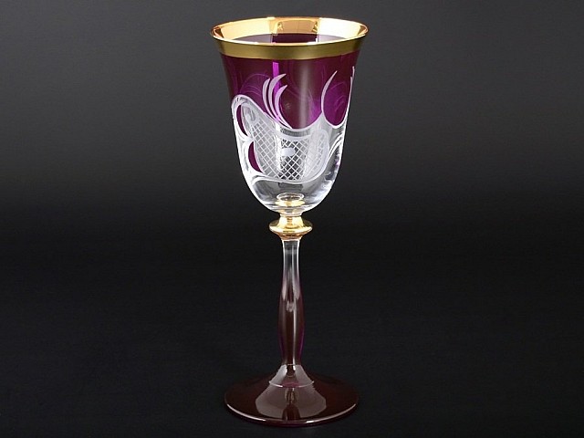 Набор бокалов для вина E-V Bohemia Crystal красные 185 мл