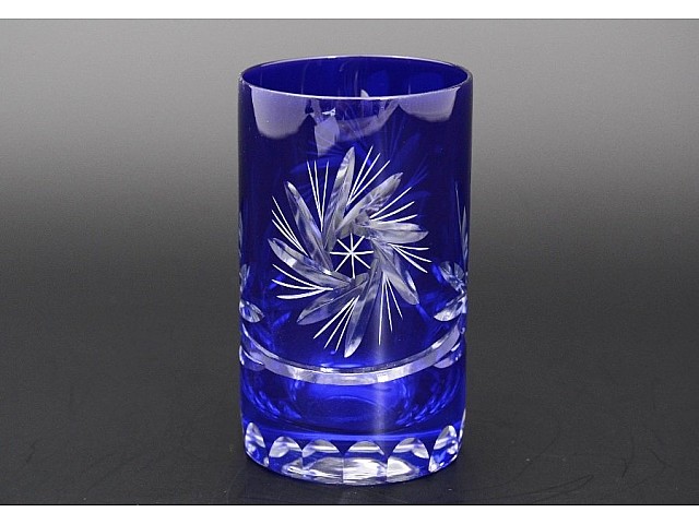 Набор стаканов для воды 150 мл Идеал Мирел Bohemia синий 6 шт
