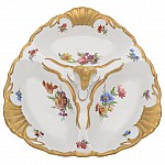 Менажница Queen's Crown Мейсенский букет 26 см
