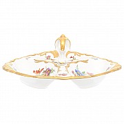 Менажница Queen's Crown Мейсенский букет 26 см