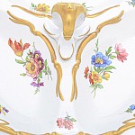Менажница Queen's Crown Мейсенский букет 26 см