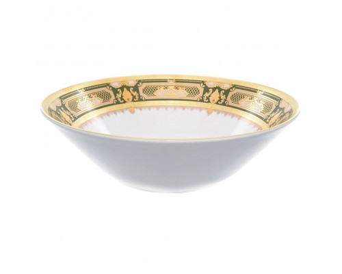 Салатник Falkenporzellan Donna Green gold 24 см