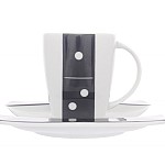 Набор кофейных пар Домино EYE Thun 90 мл на 6 персон