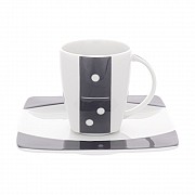 Набор кофейных пар Домино EYE Thun 90 мл на 6 персон