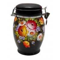 Банка для сыпучих продуктов Хохлома Royal Classics 900 мл