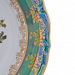 Салатник Repast Охота зеленая Мария-тереза R-L 23 см