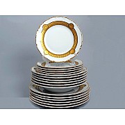 Набор тарелок Магнолия Медуза Горгона MZ на 6 персон 18 шт